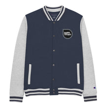 Cargar imagen en el visor de la galería, Chaqueta bomber Champion bordada HappyTechno Music
