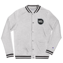 Cargar imagen en el visor de la galería, Chaqueta bomber Champion bordada HappyTechno Music