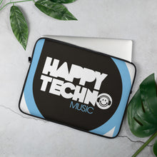 Cargar imagen en el visor de la galería, Funda para portátil HappyTechno Music repeat