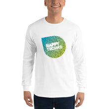 Cargar imagen en el visor de la galería, Camiseta manga larga HappyTechn Music Tiger Green