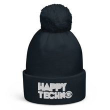 Cargar imagen en el visor de la galería, Gorro con pompón HappyTechno