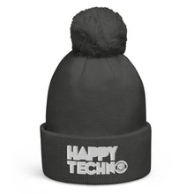Cargar imagen en el visor de la galería, Gorro con pompón HappyTechno