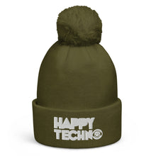 Cargar imagen en el visor de la galería, Gorro con pompón HappyTechno