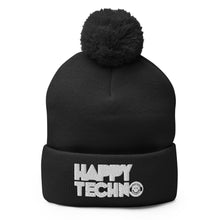 Cargar imagen en el visor de la galería, Gorro con pompón HappyTechno Color