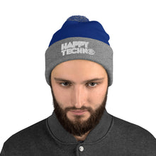 Cargar imagen en el visor de la galería, Gorro con pompón HappyTechno Color