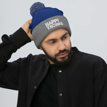 Cargar imagen en el visor de la galería, Gorro con pompón HappyTechno Color