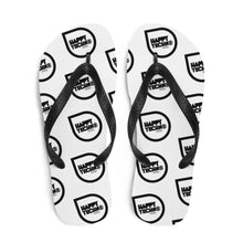 Cargar imagen en el visor de la galería, Chanclas HappyTechno Music Black