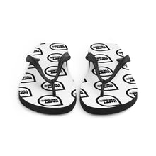 Cargar imagen en el visor de la galería, Chanclas HappyTechno Music Black