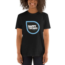 Cargar imagen en el visor de la galería, Camiseta de manga corta unisex HappyTechno Music Big