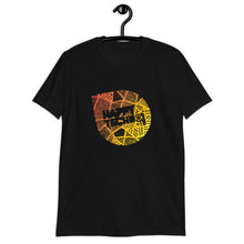 Cargar imagen en el visor de la galería, Camiseta de manga corta unisex HappyTechno Music Tiger Yellow