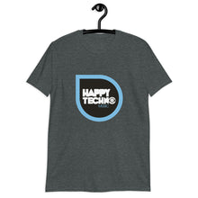 Cargar imagen en el visor de la galería, Camiseta de manga corta unisex HappyTechno Music Big