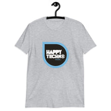 Cargar imagen en el visor de la galería, Camiseta de manga corta unisex HappyTechno Music Big