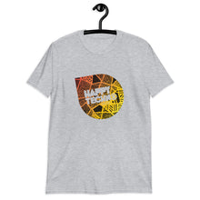 Cargar imagen en el visor de la galería, Camiseta de manga corta unisex HappyTechno Music Tiger Yellow