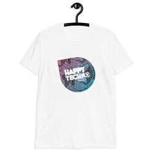Cargar imagen en el visor de la galería, Camiseta de manga corta unisex HappyTechno Music Tiger Purple