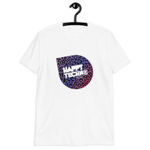 Cargar imagen en el visor de la galería, Camiseta de manga corta unisex HappyTechno Music Tiger Pink