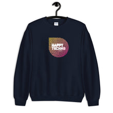 Cargar imagen en el visor de la galería, Sudadera unisex HappyTechno Music Tiger Red White