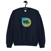 Cargar imagen en el visor de la galería, Sudadera unisex HappyTechno Music Tiger Green