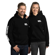 Cargar imagen en el visor de la galería, Sudadera con capucha unisex HappyTechno Music