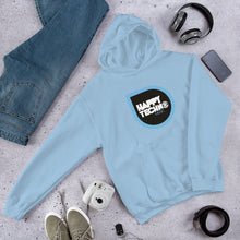 Cargar imagen en el visor de la galería, Sudadera con capucha unisex HappyTechno Music