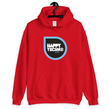 Cargar imagen en el visor de la galería, Sudadera con capucha unisex HappyTechno Music