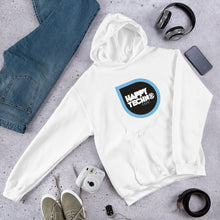 Cargar imagen en el visor de la galería, Sudadera con capucha unisex HappyTechno Music