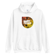 Cargar imagen en el visor de la galería, Sudadera con capucha unisex HappyTechno Music Tiger Yellow